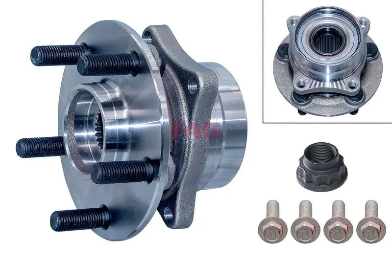 Kerékcsapágy Készlet - Schaeffler FAG (713618950)