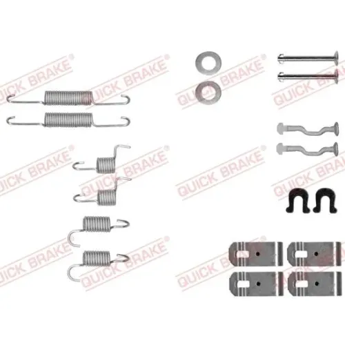 Tartozék Készlet, Rögzítőfék Pofa - QUICK BRAKE (QB105-0028)