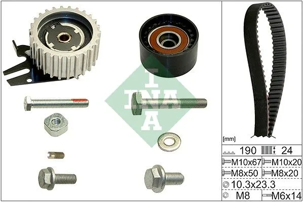 Fogasszíj Készlet - Schaeffler INA (530062410)