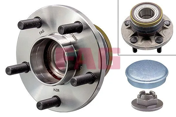 Kerékcsapágy Készlet - Schaeffler FAG (713678890)