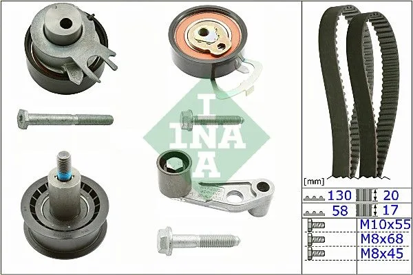 Fogasszíj Készlet - Schaeffler INA (530008910)