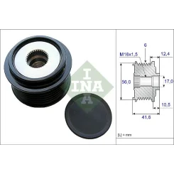 Generátor Szabadonfutó - Schaeffler INA (535021010)