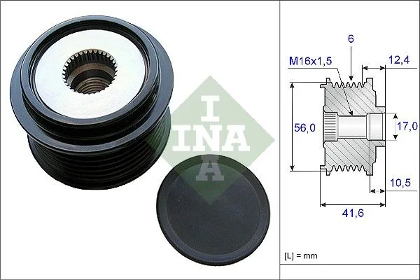 Generátor Szabadonfutó - Schaeffler INA (535021010)