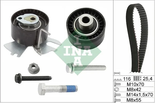 Fogasszíj Készlet - Schaeffler INA (530055810)