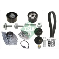 Vízpumpa + Fogasszíj Készlet - Schaeffler INA (530063830)