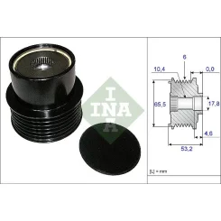Generátor Szabadonfutó - Schaeffler INA (535019510)