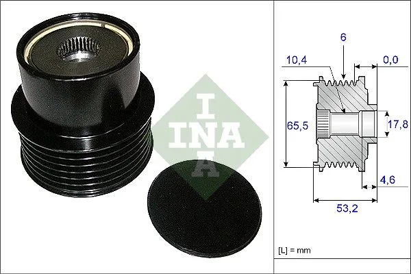 Generátor Szabadonfutó - Schaeffler INA (535019510)