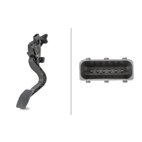 Érzékelő, Gázpedál Állás - HELLA (6PV010175-751)