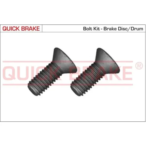 Csavar, Féktárcsa - QUICK BRAKE (QB11676K)