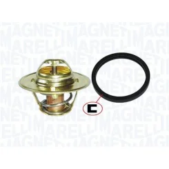 Termosztát, Hűtőfolyadék - MAGNETI MARELLI (TE0037)
