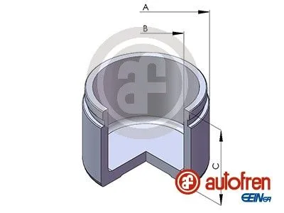 Dugattyú, Féknyereg - AUTOFREN SEINSA (D025395)