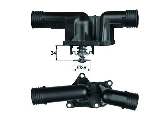 Termosztát, Hűtőfolyadék - MAHLE (TI2495)