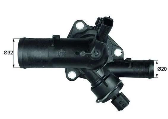 Termosztát, Hűtőfolyadék - MAHLE (TM39108)