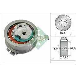 Feszítő, Fogasszíj - Schaeffler INA (531089410)