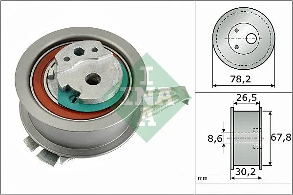 Feszítő, Fogasszíj - Schaeffler INA (531089410)