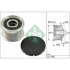 Generátor Szabadonfutó - Schaeffler INA (535027510)