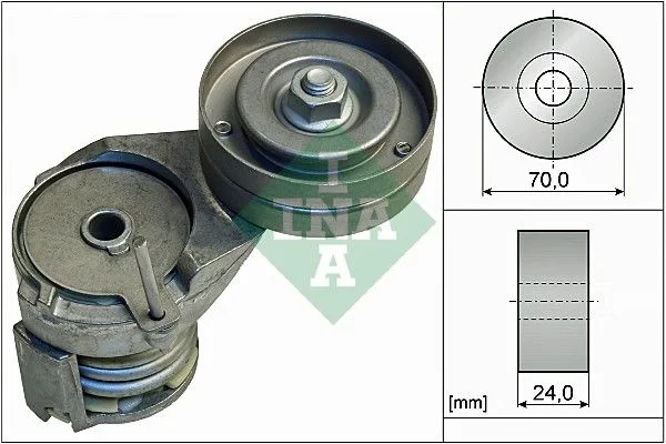 Feszítőkar, Hosszbordás Szíj - Schaeffler INA (534013830)