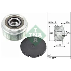 Generátor Szabadonfutó - Schaeffler INA (535028510)