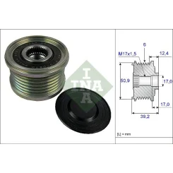 Generátor Szabadonfutó - Schaeffler INA (535024710)