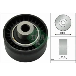 Szíjtárcsa/Vezetőgörgő, Fogasszíj - Schaeffler INA (532047310)