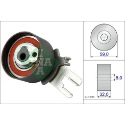 Feszítő, Fogasszíj - Schaeffler INA (531085910)