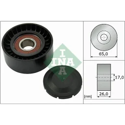 Szíjtárcsa/Vezetőgörgő, Hosszbordás Szíj - Schaeffler INA (532055710)
