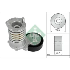 Feszítőkar, Hosszbordás Szíj - Schaeffler INA (534003010)