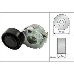 Feszítőkar, Hosszbordás Szíj - Schaeffler INA (534047010)