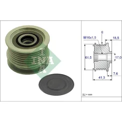 Generátor Szabadonfutó - Schaeffler INA (535023410)