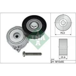 Feszítőkar, Hosszbordás Szíj - Schaeffler INA (534037510)