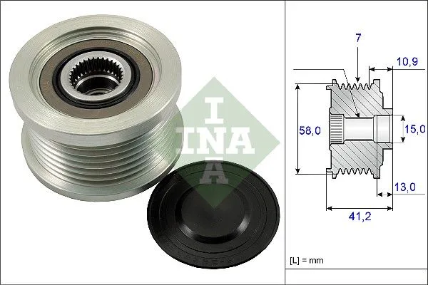 Generátor Szabadonfutó - Schaeffler INA (535017310)