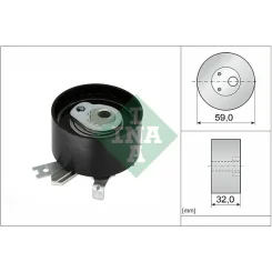 Feszítő, Fogasszíj - Schaeffler INA (531090610)