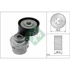 Feszítőkar, Hosszbordás Szíj - Schaeffler INA (533006120)