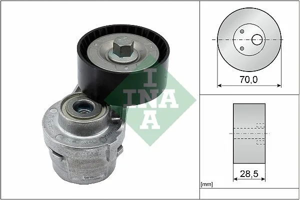 Feszítőkar, Hosszbordás Szíj - Schaeffler INA (533006120)
