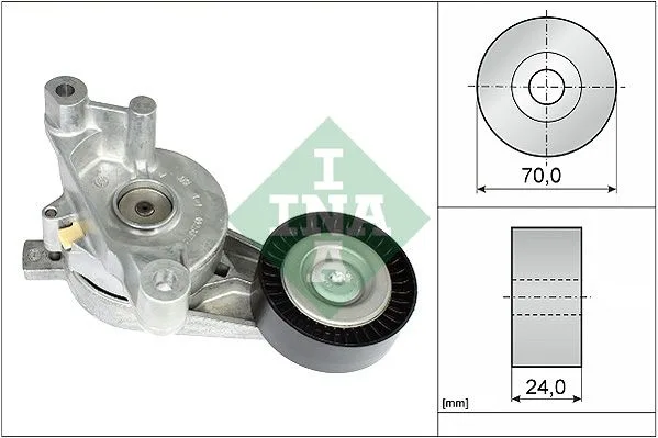 Feszítőkar, Hosszbordás Szíj - Schaeffler INA (534005910)