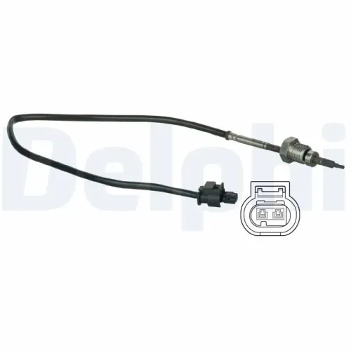 Érzékelő, Kipufogógáz Hőmérséklet - DELPHI (TS30056)