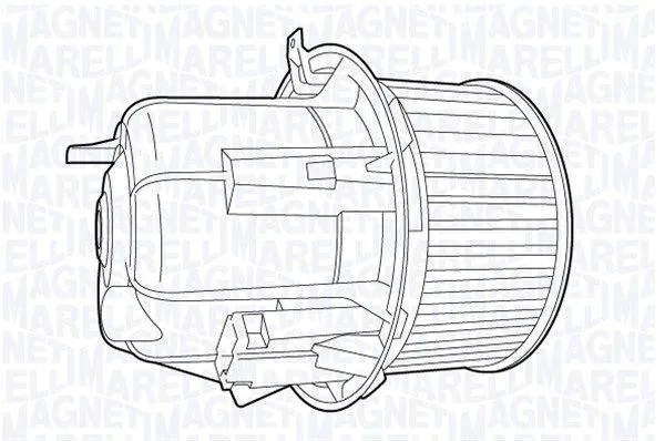 Utastér Ventillátor - MAGNETI MARELLI (MTE704AX)