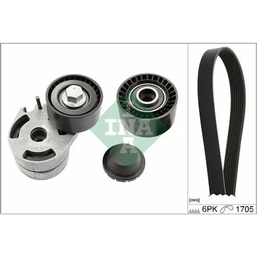 Hosszbordás Szíj Készlet - Schaeffler INA (529001210)