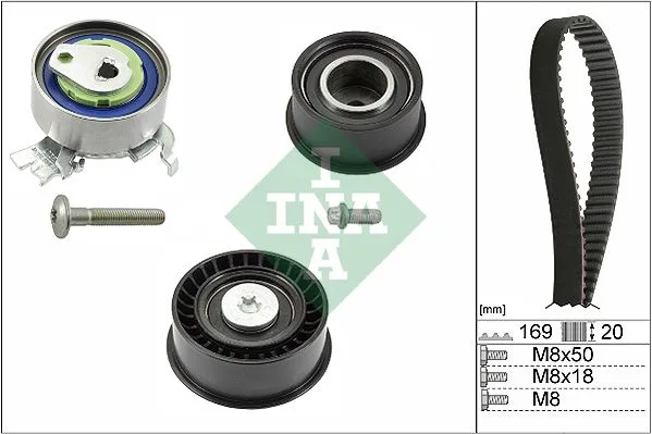 Fogasszíj Készlet - Schaeffler INA (530007810)