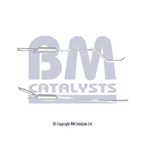 Korom-/Részecskeszűrő, Kipufogó - BM Catalysts (BM11320H)