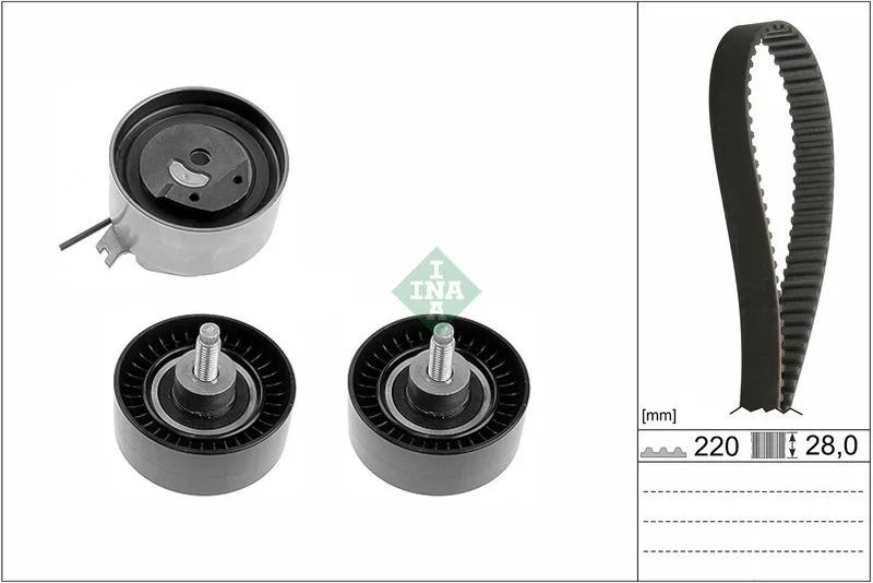 Fogasszíj Készlet - Schaeffler INA (530045610)