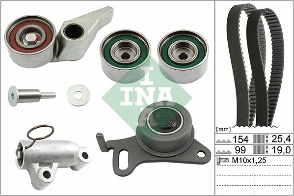Fogasszíj Készlet - Schaeffler INA (530059410)