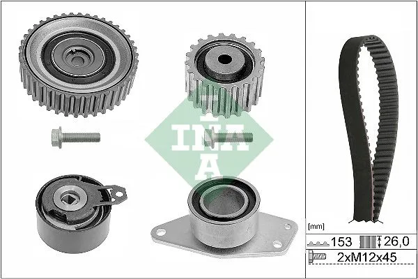 Fogasszíj Készlet - Schaeffler INA (530019410)