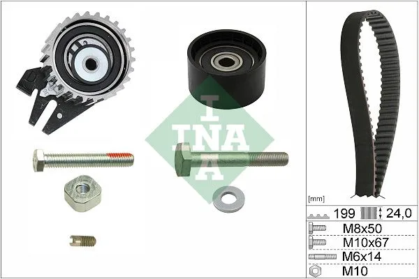 Fogasszíj Készlet - Schaeffler INA (530056210)