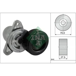 Feszítőkar, Hosszbordás Szíj - Schaeffler INA (534030610)