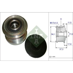Generátor Szabadonfutó - Schaeffler INA (535014910)