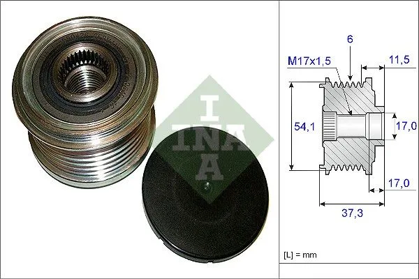 Generátor Szabadonfutó - Schaeffler INA (535014910)