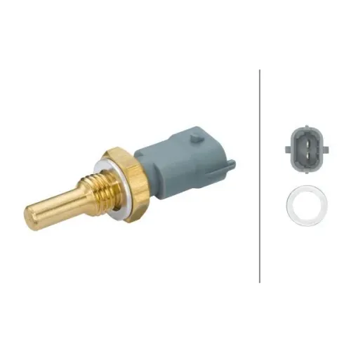 Érzékelő, Hűtőfolydék Hőmérséklet - HELLA (6PT009107-611)