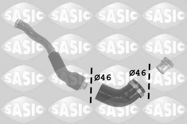 Töltőlevegő Cső - SASIC (3334042)