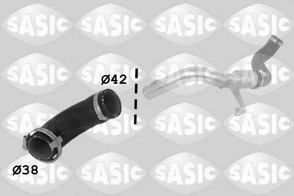Töltőlevegő Cső - SASIC (3336214)